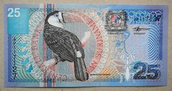 Suriname 25 Gulden 2000 Unc