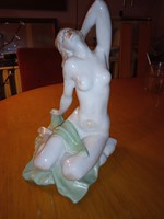 Aquincum is a large female nude porcelain marked in perfect condition