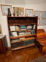 Tatra nabytok mid century retro könyvszekrény, könyves szekrény 118*154*39 garnitúra