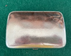 Silver, smoked cigar with gilded interior - 149g