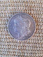 1878 Ezüst Dollár, 1878 - s Morgan Silver Dollar