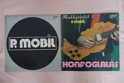P. Mobile vinyl record package: mobilizmo and conquest (2pcs)