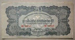 Magyarország 20 VH Pengő 1944 F+