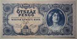 Magyarország 500 Pengő 1945 XF