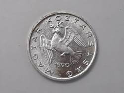 Magyarország 10 Fillér 1990 érme - Magyar alu 10 filléres 1990 pénzérme