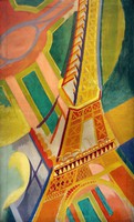 Robert Delaunay - Eiffel torony - reprint