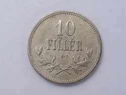 Magyarország 10 Fillér 1915 érme - Magyar 10 filléres 1915 pénzérme