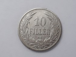 Magyarország 10 Fillér 1894 érme - Magyar 10 filléres 1894 pénzérme