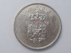 Dánia 1 Korona 1963 érme - Dán 1 krone 1963 külföldi pénzérme