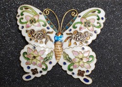 Faberge butterfly, fabergé the cloisonné butterfly
