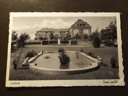 Szolnok verseghy park - postcard
