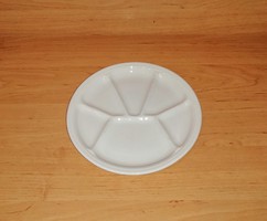 Osztott mázas kerámia tányér 21,5 cm (2p)