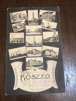 Old postcard.-Kőszeg 1915. Black and white