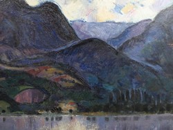 József Przudzik - Danube bend landscape