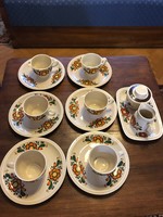 Winterlingkirczenlomitz bavaria German porcelain coffee set for 6 people.