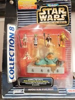 Action figure movie character Star Wars, Jabba the Hutt, micro set