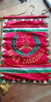 Excellent battalion silk embroidered flag