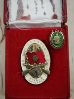 Excellent Border Guard Soldier Badge and Excellent Border Guard Badge