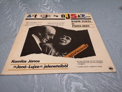 Major Tamás and psota - writes the newspaper lp