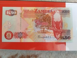 2009-es 50 Kwacha Zambia UNC