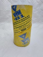 Retro caola vim '81 bottle in old paper box