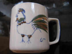 Wienerwald cup with rooster
