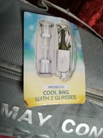 New, labeled! Champagne cooler / storage thermo bag without a glass!