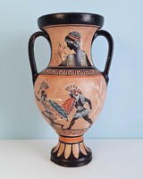 Görög jelenetes váza, amfóra