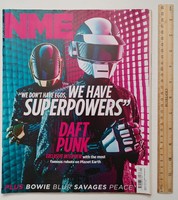 NME New Musical Express magazin 2013-05-18 Daft Punk Johnny Marr Savages Zooey Deschanel Peace Noah