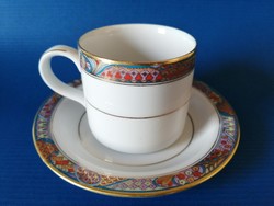 Laklain porcelain coffee cup and saucer, Sri Lanka