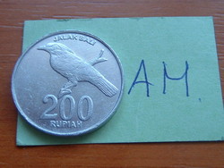 INDONÉZIA 200 RÚPIA 2003 ALU. Bali-seregély #AM