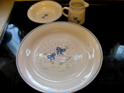 Ribbon geese, ducks in rain bowl, tray jessica-design-collection