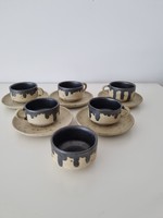 Bod Eva handicraft ceramic- 5 person- coffee set