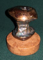 Dt/015 - apple cone - bronze sculpture