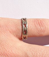 Áttört mintás 925-ös ezüst gyűrű