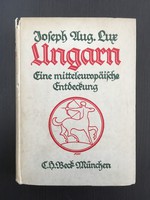 Lux: Hungarian. 1917. Antique book about Hungary.