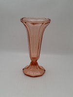 Lazacszínű üveg váza