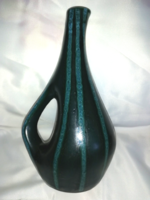 Tófej kerámia, modern váza