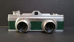 Meopta stereo microma with stereo images and viewers