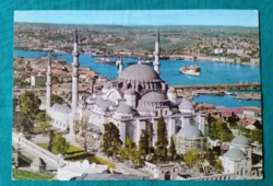 Törökország ,Isztambul ,Szulejmán-mecset ,postatiszta képeslap