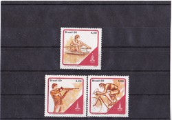 Brazil commemorative stamps full-set 1980