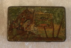 Antik egyiptomi dohánytartó doboz  Nestor Gianaclis Caire -Egyipte