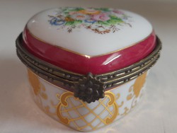 Limoges jewelry box, hand painted