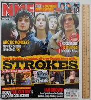 NME New Musical Express magazin 2006-03-11 Strokes Dirty Pretty Things Stone Roses Bowie Long Blonde
