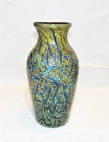 Special Murano millefiori glass vase - 31 cm