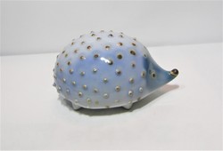 Hedgehog - aquincum aqua painted porcelain - autumn tailor anthony design