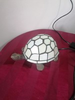 Tiffany asztali lámpa teknős formájú