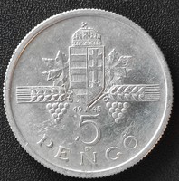 5 Pengő 1945 BP.
