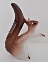 Art deco porcelain, squirrel figure