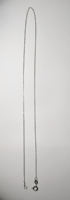 S925 silver anchor necklace